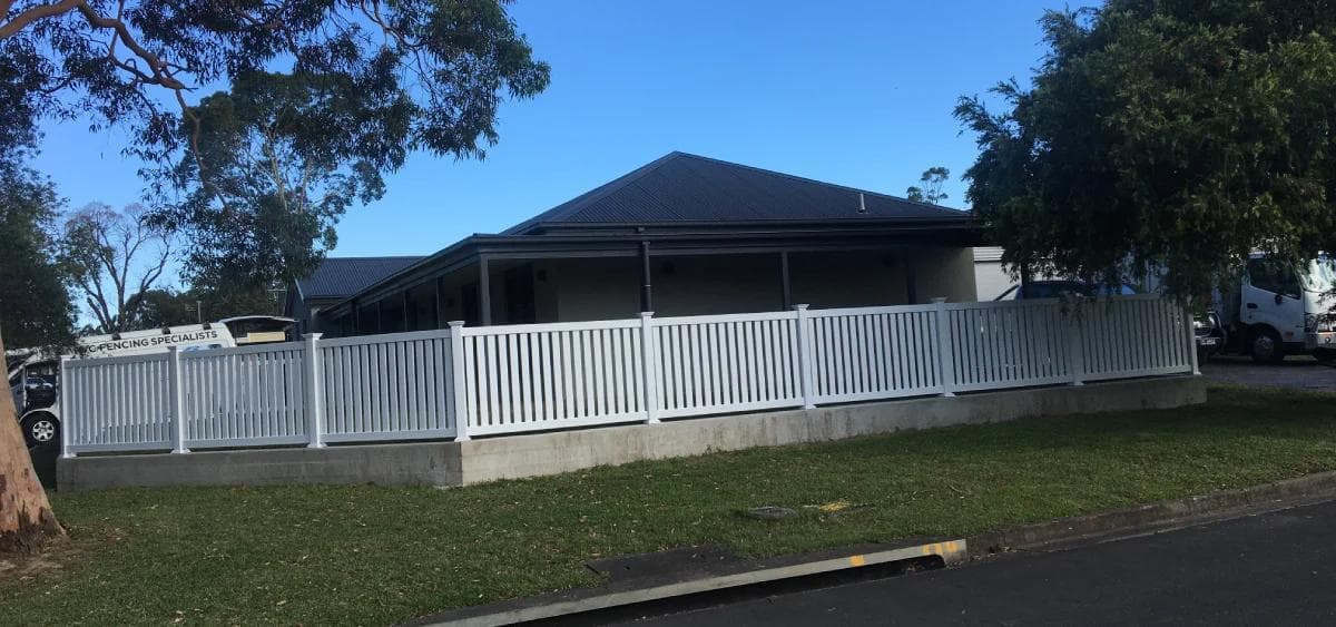 PVC Fencing Project 4