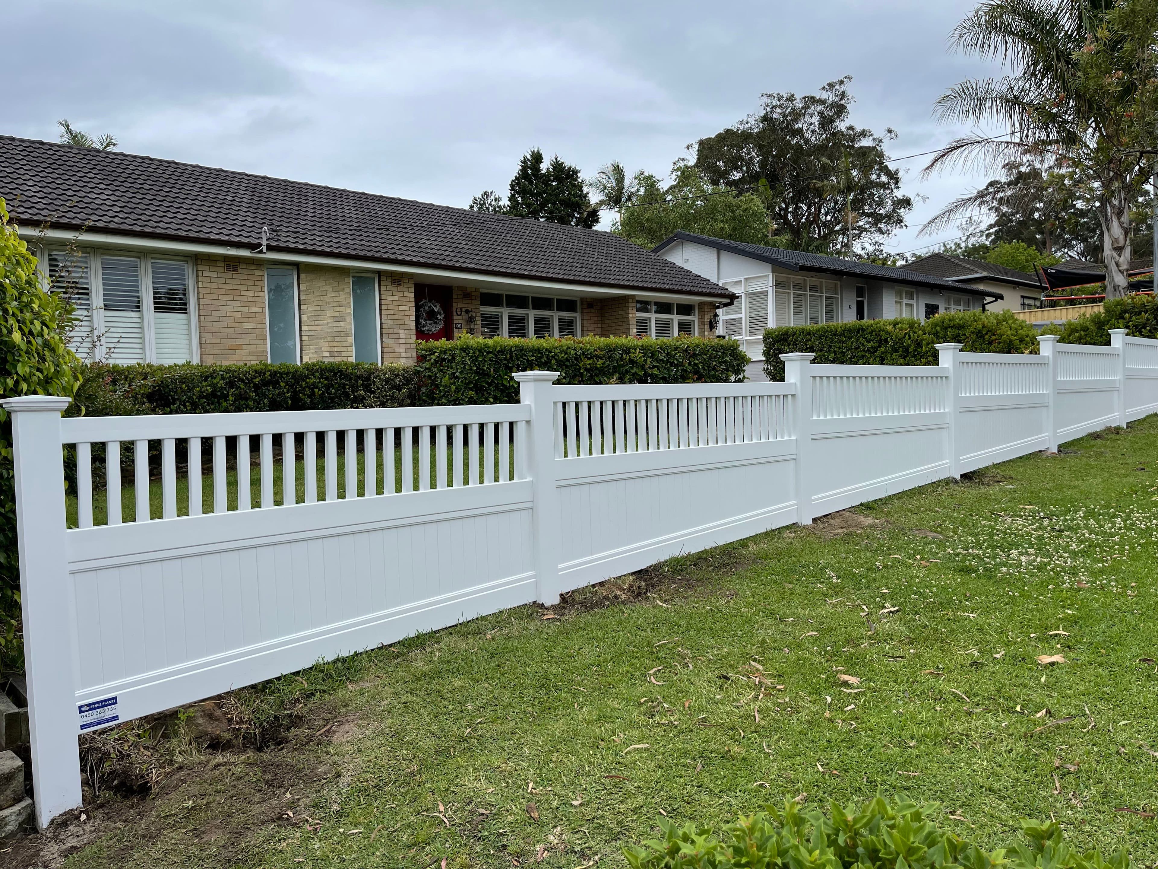 PVC Fencing Background 2